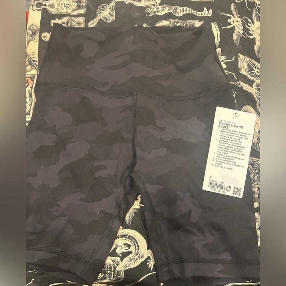 Lululemon Wunder Train HR Shorts 8” -Sz 6- NWT